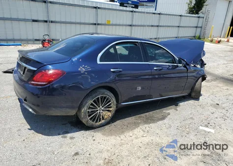 2020 Mercedes-Benz C 300 из США, поврежденный, VIN 55SWF8DB1LU333525